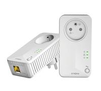 Strong CPL 600 Mbps, Prise Filtrée, Port Ethernet, Boîtier CPL Kit de 2 | Plug & Play, Compatible avec Toutes les Box Fibre, Réseau Étendu, Prise Filtrée, Idéal Multi TV et Streaming HD