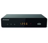 Strong - Décodeur TNT double tuner SRT8222 Full HD HEVC265 Enregistreur HDMI USB Péritel Noir