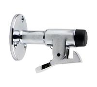 Strong Door Catch, Windproof Gate Holder, 2.7x1.5 Inches Stopper with Hook, Magnesium Alloy Fastener, Marine Hardware with Pivot Style, Exterior Attachment for Fence Garage