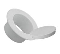 Strong dur pp matériau décoratif capot de ventilation de bouc en plastique de trou en plastique pour AC blanc Type160