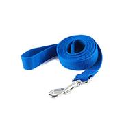Strong Durable Nylon Dog Training Leash, Traction Rope, 4Ft /5 Foot /6 Feet Long, 5/8 inch 3/4 inch 1 inch Wide, for Small and Medium Dogs (5/8'' x 4 FT, Blue)