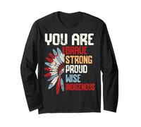 Strong Indigenous Roots Native Pride and Heritage Manche Longue