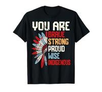 Strong Indigenous Roots Native Pride and Heritage T-Shirt