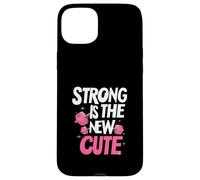 Strong is The New Cute, Women’s Fitness & Gym Motivation Coque pour iPhone 15 Plus