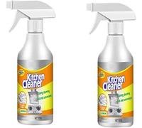 Strong Kitchen Heavy Duty Degreaser Spray, All-purpose Foaming Heavy Oil Stain Cleaner,Powerful Stain Removing Foam for Car House and Kitchen. (2pcs)