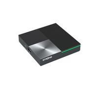 STRONG - Streaming Box Android TV 4K UHD - Leap-S3 Pro - Connexion WiFi 6 1200 Mbps - Chromecast Built-in - Compatible Assistant Vocal Google - Dolby Atmos & Dolby Vision - Facile à Installer - Noir