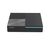 STRONG - Streaming Box Android TV 4K UHD - Leap-S3 Pro - Connexion WiFi 6 1200 Mbps - Chromecast Built-in - Compatible Assistant Vocal Google - Dolby Atmos & Dolby Vision - Facile à Installer - Noir