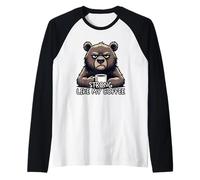 Strong Like My Coffee Manche Raglan