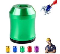 Strong Magnetic Screw Ring, 3-in-1 Screwdriver Head Magnetic Ring Head, Powerful 1/4 Inch(6.35mm) Universal Tool Fits Most Hex Screwdrivers and Power Bits, Save Time and Boost Precision (Green)