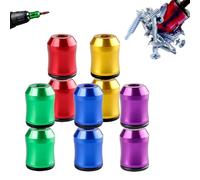 Strong Magnetic Screw Ring, Screwdriver Head Magnetic 6.35 mm Universal Ring Screw Holder, with Anti-Slip Design Removable Coil, For Drill Tools Household Workshop Repairs (10Pcs)