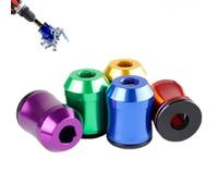 Strong Magnetic Screw Rings 5Pcs, 1/4 inch 6.35mm Universal Bit Holder Adapter for Hex Screwdriver & Power Drill Bits, Aluminum Alloy Quick Change Tool