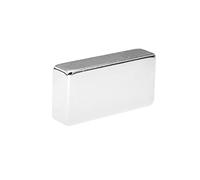 Strong Neodymium Magnets, Rare Earth Magnet, 40x20x10mm Rectangular Bar Magnet For Arts Crafts Hobbies Whiteboard Fridge and Office - 1Pcs