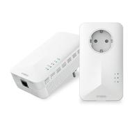 STRONG Powerline WiFi 1000 Duo, 1000 Mbit/s, Adaptateur Wi-FI Haut débit, jusqu'à 300 m de portée, kit PowerLAN, Internet Via Prise de Courant, kit Hotspot Wi-FI, Port Ethernet