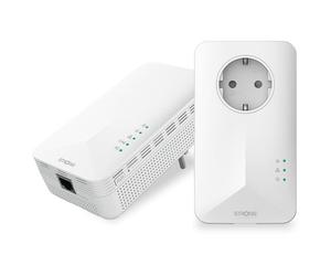 Strong POWERL1000DUOWIFIEUV2 1000 Mbit/s Ethernet/LAN Wifi Blanc 2 pièces