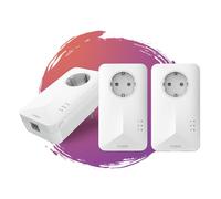 Strong PowerL1000TRIEUV2 Kit 3 pièces Powerline 1000 Internet Partout Depuis n'importe Quelle Prise Secteur !