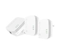 Strong Powerline 600 Triple Pack Mini 600 Mbit/s Ethernet/LAN Blanc 3 pièce(s)