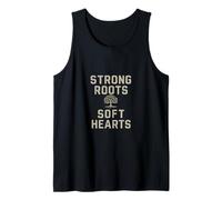Strong Roots, Hearts. Citation de Famille Vintage. Débardeur