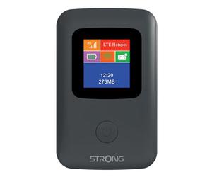STRONG Routeur 4G LTE 150 Mbps|Hotspot WiFi Mobile|Ecran Couleur|Compatible Tout opérateur et Carte SIM|Aucune Configuration|sans Fil|Garantie 4 Ans