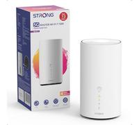 STRONG Routeur 5G Wi-FI 7 BE7200 avec Carte Sim, Port LAN/WAN 2,5 Gbit/s | Routeur WiFi 7 5G Advanced, Qualcomm Dragonwing, connexion NFC One-Tap, port RJ11, basculement WAN, haut débit sans fibre
