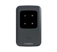 STRONG - Routeur WiFi 4G Hotspot 150 - Jusqu'à 150 Mbps 4G & WiFi - Batterie Rechargeable - Fonctionne avec Tous Types de SIM - Partage de Réseau Mobile - Facile à Installer - Noir
