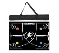 Strong Rubber - Aide Portable Légère, Tapis De Formation De Pas D'agilité | Équipement Silencieux Fiable, Amplificateur De Compétences Durables, Solution Efficace Avec Les Basket-bals Balance