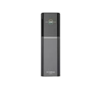 Strong S19 12000mAh 176W Power Bank Gris Carga Rápida 3 Salidas USB-C TFT Display