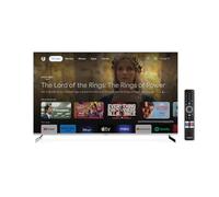 STRONG - Smart TV 4K UHD SRT55UD7553 - TV 55 Pouces (129 cm) - Ecran QLED - Connectée - Google Chromecast Intégrée - Partage de Fichiers/Écrans - Google Assistant - Noire