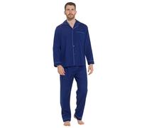 Strong Souls Homme Pyjama Traditionnel 2 Pièces Navy Uni Small