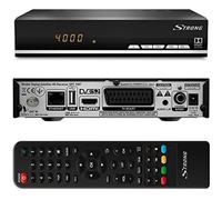 Strong SRT 7007 Décodeur Satellite HD Free to Air avec affichage (Récepteur TV Sat, HDMI, SCART, USB) noir