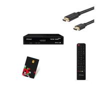 STRONG SRT 7404 Récepteur satellite +câble HDMI + CARTE- Haute définition HD ME