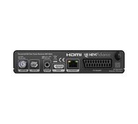 STRONG - Décodeur TNT Double Tuner Full HD - SRT8222 - Fonction Enregistreur - Compatible Normes HEVC265 & Dolby Digital Plus - Port HDMI, Péritel, USB - Guide Electronique des Programmes - Noir
