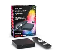 Strong - Streaming Box Android TV SRT420 - 4K UHD TNT - Chromecast - Dolby Vision - Wi-Fi 5