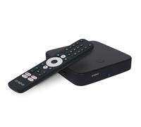 STRONG SRT423 - Android TV Box - 4K UHD - DVB-T2 et récepteur câble - Certifié Google - Wi-FI Double Bande 5 - Chromecast - Bluetooth - Commande vocale - Netflix, Youtube, Prime Video, Disney+