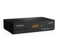 STRONG - Décodeur SRT7408 TNTSAT HD- Carte TNTSAT - Direct Différé - Enregistrement via USB - Assistant d'Installation - Veille Eco Noir G