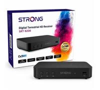 Strong Décodeur TNT Full HD SRT8208 – Enregistreur HEVC265 & Dolby Digital Plus – HDMI/USB – Noir