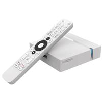 STRONG - Streaming Box Android TV 4K UHD - Leap-S3+ - Chromecast Built-in - Compatible Assistant Vocal Google - Dolby Atmos & Dolby Vision - Facile à Installer - Blanche