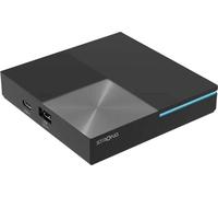 STRONG - Streaming Box Android TV 4K UHD - Leap-S3 Pro - Connexion WiFi 6 1200 Mbps - Chromecast Built-in - Compatible Assistant Vocal Google - Dolby Atmos & Dolby Vision - Facile à Installer - Noir