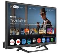 STRONG - TV HD 24 (60 cm) Google TV - Wifi - Bluetooth - Chromecast - 12V Caravane, Camping-Car, ... - 3 Tuners- 2 HDMI(1 ARC)+USB Noir G