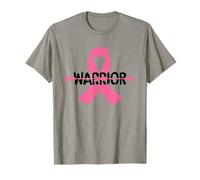 Strong Warrior Ruban de soutien pour la sensibilisation au cancer du sein Rose T-Shirt