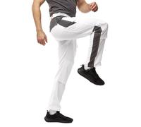 strongAnt Berlin Pro Pantalon de travail entièrement stretch pour homme Noir/blanc/gris, Blanc/gris / coton stretch, 54