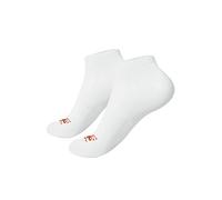 strongAnt Chaussettes unisexes avec semelle en tissu éponge, chaussettes de travail en coton, respirantes chaussettes de sport - 3/6/12 paires - Noir - 35-38 39-42 43-46 47-50, 6 paires - Blanc -