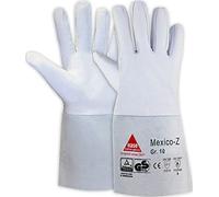 strongAnt Mexico-Z Gants de soudure en cuir nappa de chèvre, TÜV GS, pouce ailé et manchette en cuir croûte de vachette -Taille:12