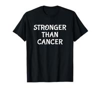 Stronger Than Cancer Design Survivor Plus Fort Courage T-Shirt