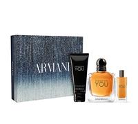 Armani Parfums-pour-hommes Emporio-Armani-YouStronger With YouXmas Set Eau de Toilette Spray 100 ml + Eau de Toilette Spray 15 ml + Shower Gel 75 ml 1 Stk.