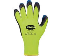 Feldtmann Gants Forster T. 10 néon-jaune/bleu PES avec Latex EN 388, EN 511 cat. II Quantité:12