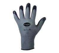 Stronghand stronghand Gant en tricot fin Datong, nitrile, taille 10, gris Quantité:12