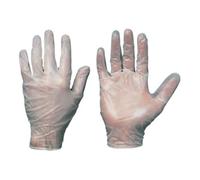 Stronghand stronghand Gants jetables Sanya, vinyle, non poudrés, taille 9 (boîte de 100) Quantité:1