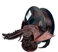 Stronghero3D Filament PLA pour imprimante 3D 1,75 mm, rouge ombre, décoloration angulaire, changement de couleur, précision +/- 0,05 mm, poids net 1 kg pour Ender3 Cr10