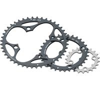STRONGLIGHT 262507 Plateau MTB 104/64 extérieur 44 dents, 9 fois, noir (1 pièce)