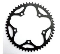 Stronglight Bike Chain Ring Dural 5083 130mm Bcd Shimano 9 10 Speed 51t Black Multicolore